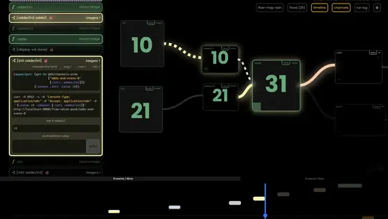 Flowmaps debugger UI
